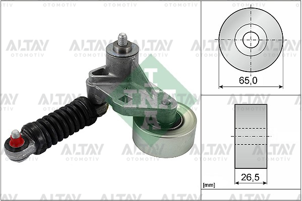 Citroen Xsara V Kayış Gergi Rulmanı Vantılatör .4i .6i OEM 575152